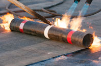 Midgehole flat roof sealing